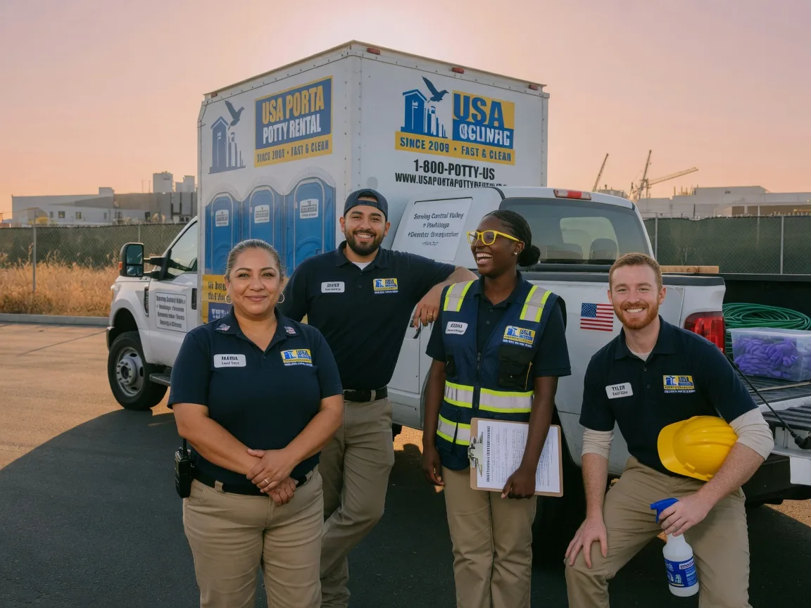 Portable Toilet Rental company in Hanford, CA